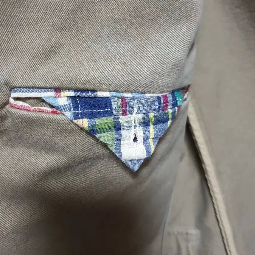 [BUNJANG] Polo Ralph Lauren Japan Chino Blazer Jacket Beige / 폴로 랄프로렌 재팬 일본 치노자켓 블레이저 스포츠코트 카키 베이지 s