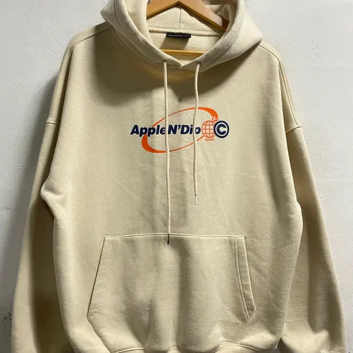 [BUNJANG] Apple & Deep Loose Fit Sweat Hoodie / 100-105 애플앤딥 루즈핏 스웻 후드티 정품