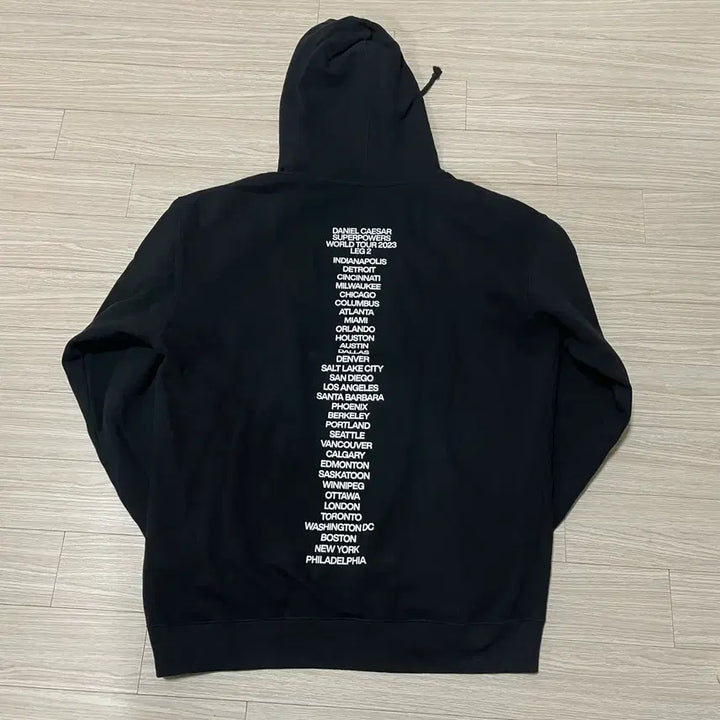 [BUNJANG] Daniel Caesar 2023 Tour Hoodie / 다니엘시저 머천 2023투어 후드티