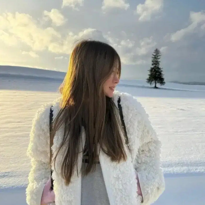 [BUNJANG] Outfit Shearling Fur Jacket / 아웃핏 시어링 퍼자켓 양털자켓 퍼자켓