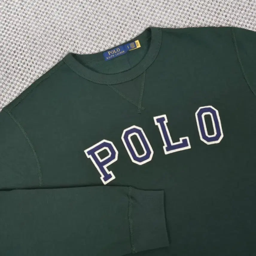 [BUNJANG] Polo Ralph Lauren Logo Sweatshirt / 폴로랄프로렌 로고 맨투맨