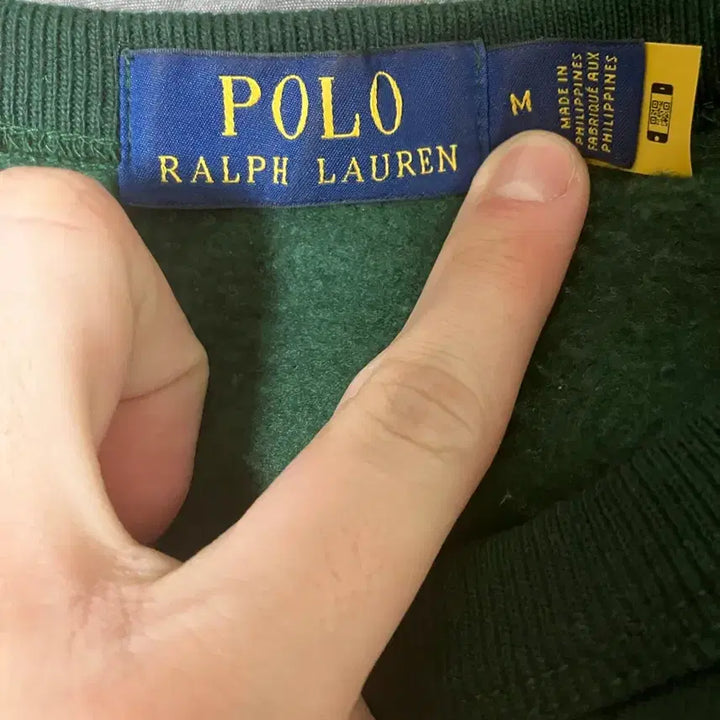 [BUNJANG] Polo Ralph Lauren Logo Sweatshirt / 폴로랄프로렌 로고 맨투맨