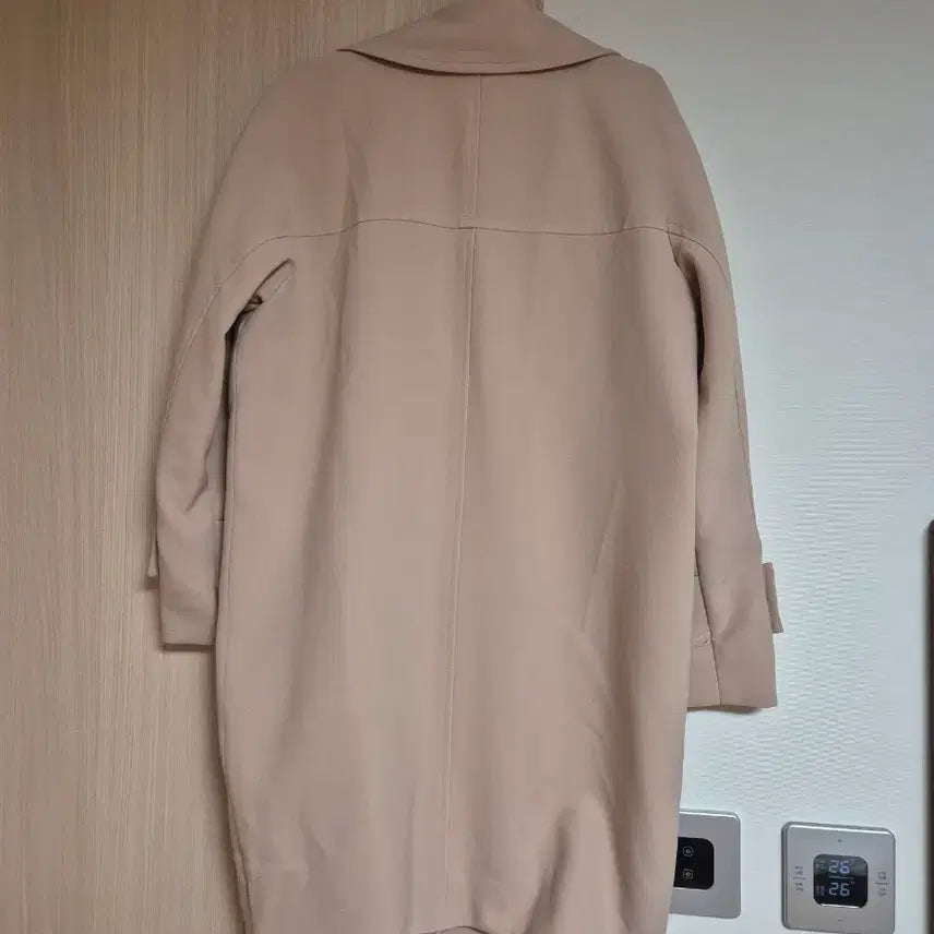 [BUNJANG] Max Mara Long Beige Coat for Women / 빅사이즈 마크막스 롱코트 77 88