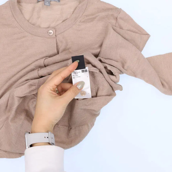 [BUNJANG] Uniqlo Merino Wool Cardigan / [M] 유니클로 여성 메리노 울 가디건 0115J