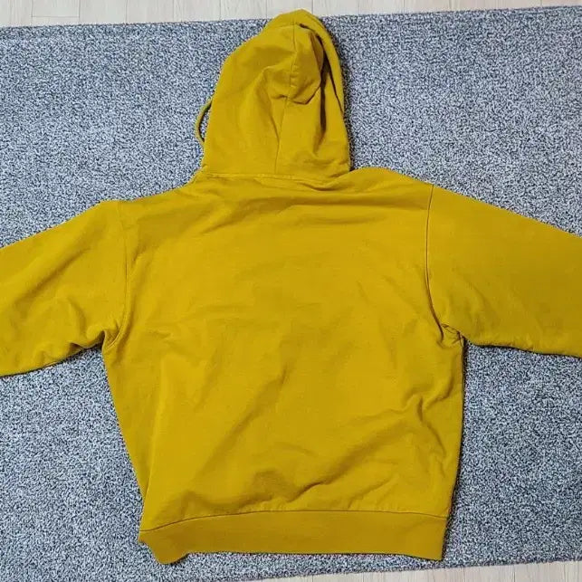 [BUNJANG] Custom Yellow Hoodie / 커스템 옐로우 후드티