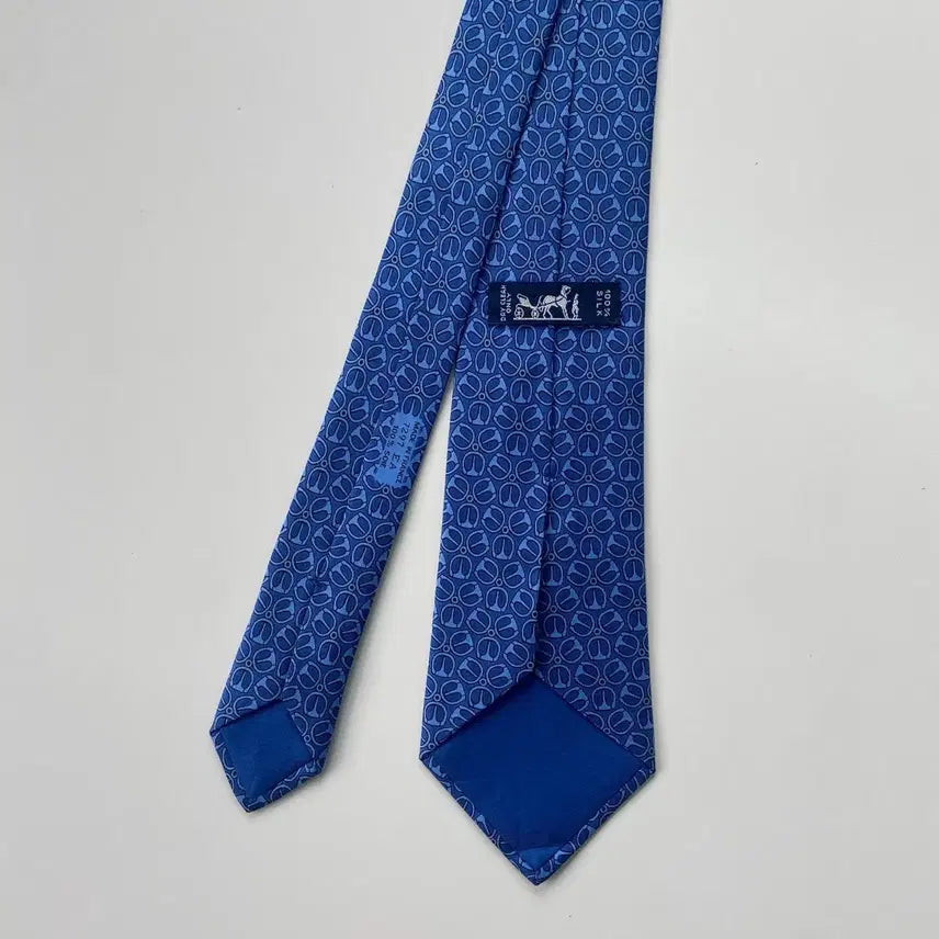 [BUNJANG] Hermes Silk Necktie / 에르메스 명품 정품넥타이(HERMES) 8.3cm