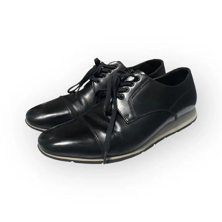 [BUNJANG] Prada Leather Sneakers / 260~265) 프라다 레더 가죽 스니커즈