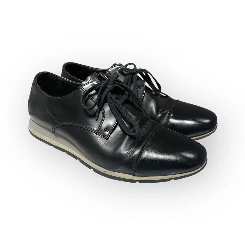 [BUNJANG] Prada Leather Sneakers / 260~265) 프라다 레더 가죽 스니커즈