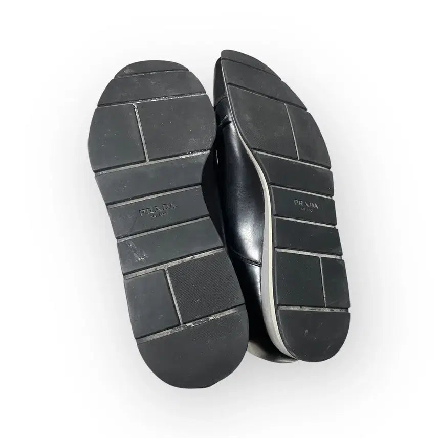 [BUNJANG] Prada Leather Sneakers / 260~265) 프라다 레더 가죽 스니커즈