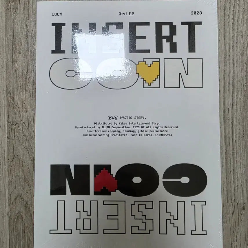 [BUNJANG] Lucy Insert Coin Album Sealed / 루시 인서트 코인 앨범 미개봉
