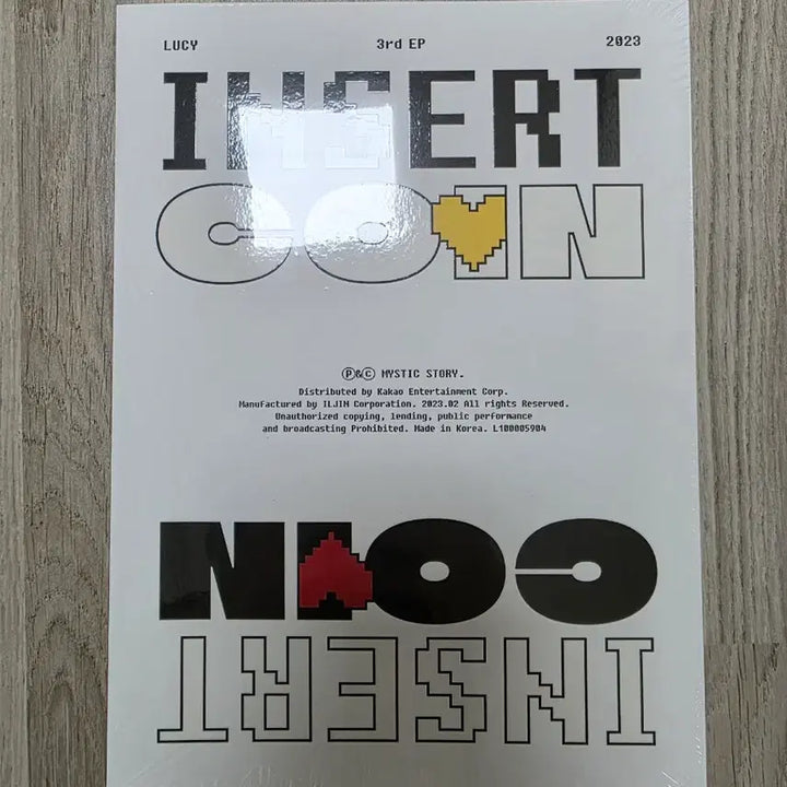 [BUNJANG] Lucy Insert Coin Album Sealed / 루시 인서트 코인 앨범 미개봉