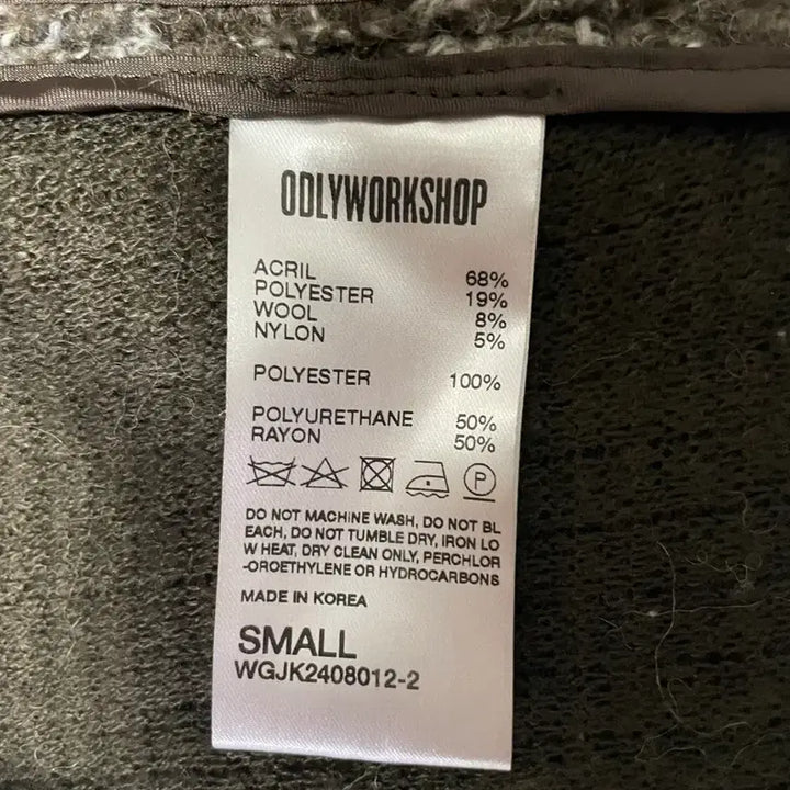 [BUNJANG] Oddly Workshop Knit Fur Jacket (Size: S) / 오들리워크샵 퍼자켓 스몰 니트퍼자켓