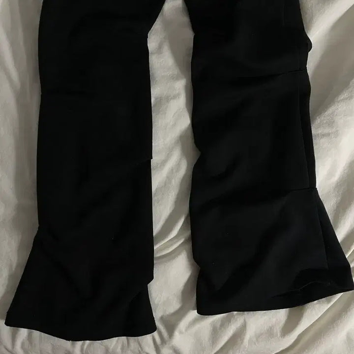 [BUNJANG] Ojos Ohos Lab Over Tucked Pants (Black, S) / ojos 오호스 랩오버 턱 팬츠 블랙 s