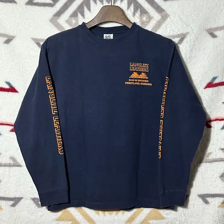 [BUNJANG] Langlitz Leathers Graphic Tee / [랭글리츠레더] Langlitz Leathers Graphic Tee
