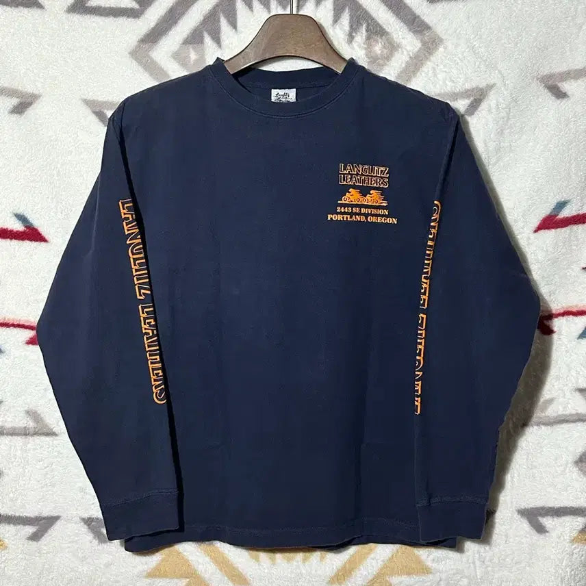 [BUNJANG] Langlitz Leathers Graphic Tee / [랭글리츠레더] Langlitz Leathers Graphic Tee