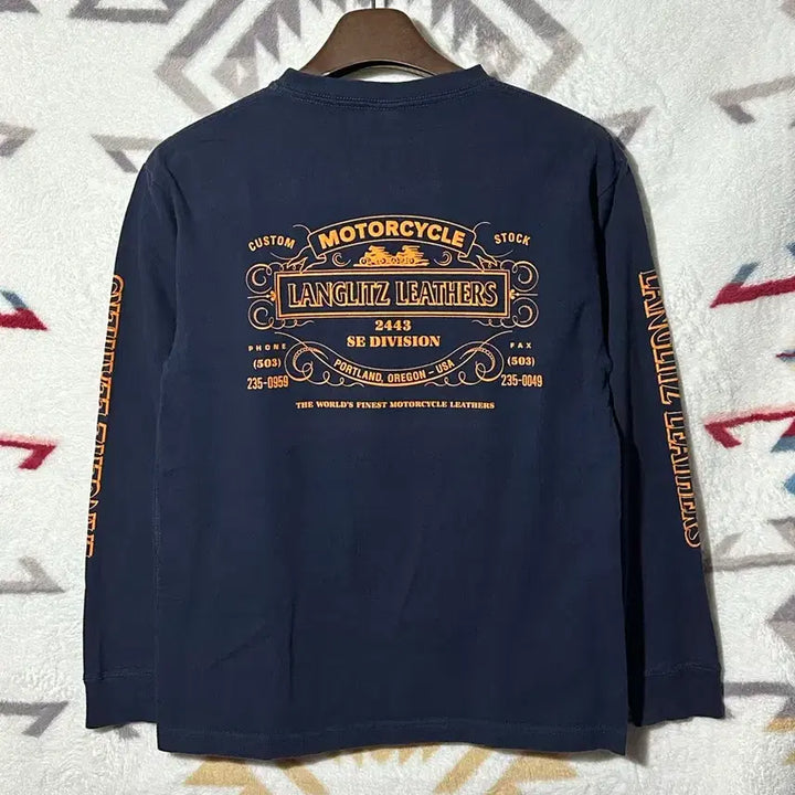 [BUNJANG] Langlitz Leathers Graphic Tee / [랭글리츠레더] Langlitz Leathers Graphic Tee