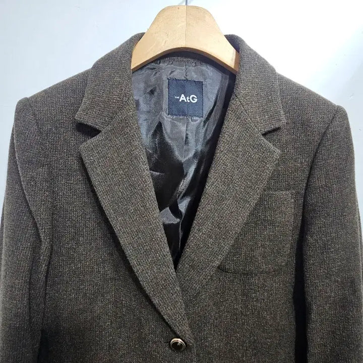 [BUNJANG] Enhypen A+G Brown Wool Jacket / 엣지 A+G 브라운 모직 자켓 55