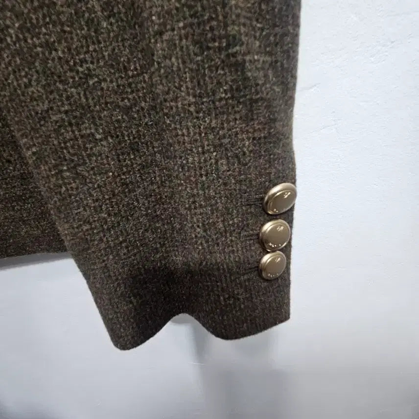 [BUNJANG] Enhypen A+G Brown Wool Jacket / 엣지 A+G 브라운 모직 자켓 55