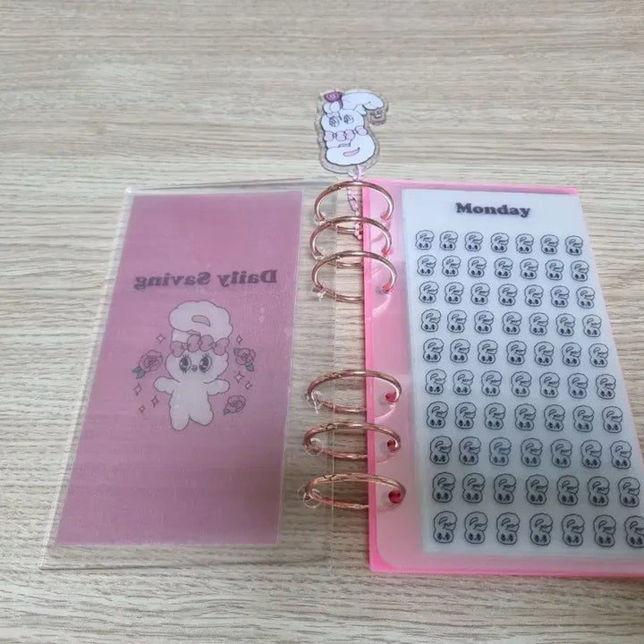 [BUNJANG] Esther Bunny Acrylic Binder Set / 에스더버니 아크릴바인더 세트