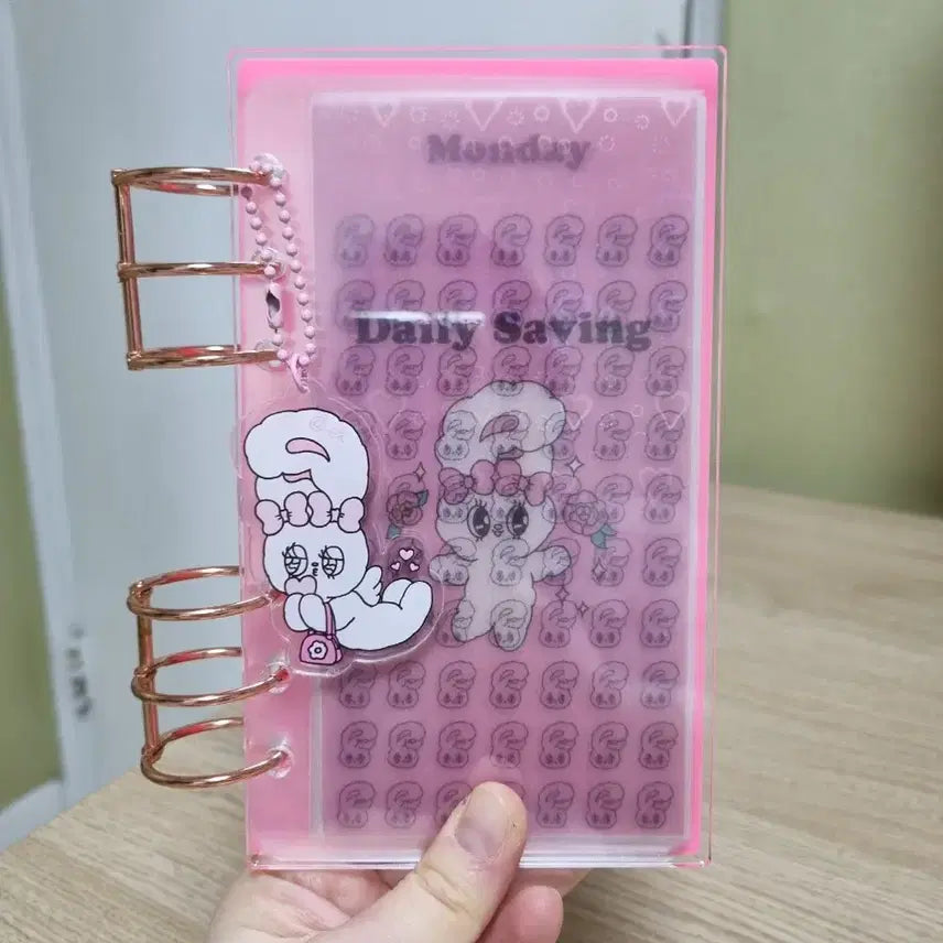 [BUNJANG] Esther Bunny Acrylic Binder Set / 에스더버니 아크릴바인더 세트