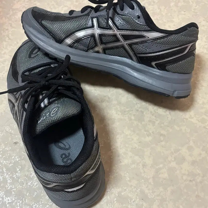 [BUNJANG] Asics Jog 100 S (2E) - Steel Grey:Pure Silver (Size 235) / 아식스 조그 100 S (2E) - 스틸 그레이:퓨어 실버