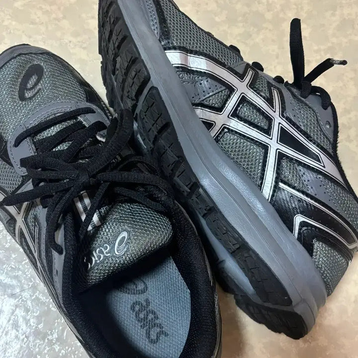 [BUNJANG] Asics Jog 100 S (2E) - Steel Grey:Pure Silver (Size 235) / 아식스 조그 100 S (2E) - 스틸 그레이:퓨어 실버