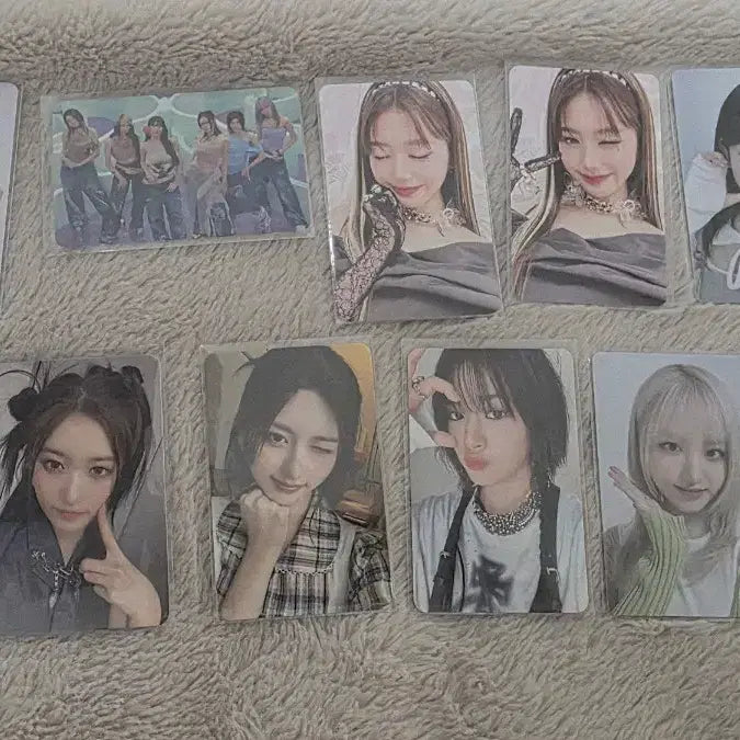 아이브 포카 일괄로만 팔아요