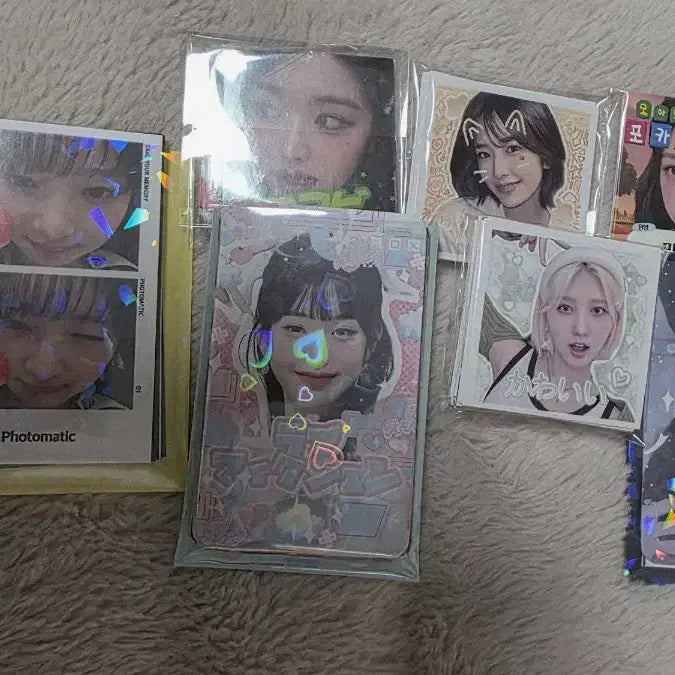 아이브 포카 일괄로만 팔아요