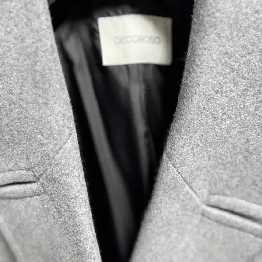 [BUNJANG] DECOROSO Gray Long Coat / DECOROSO 회색 롱코트