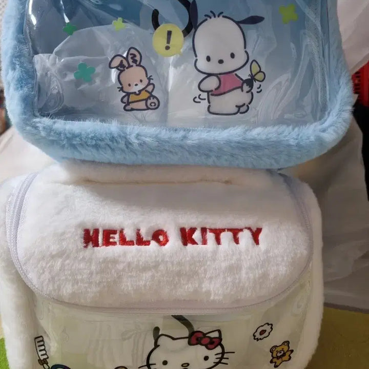 [BUNJANG] Sanrio Hello Kitty/Pochacco Pouch / 산리오 헬로키티/포차코 퍼 파우치