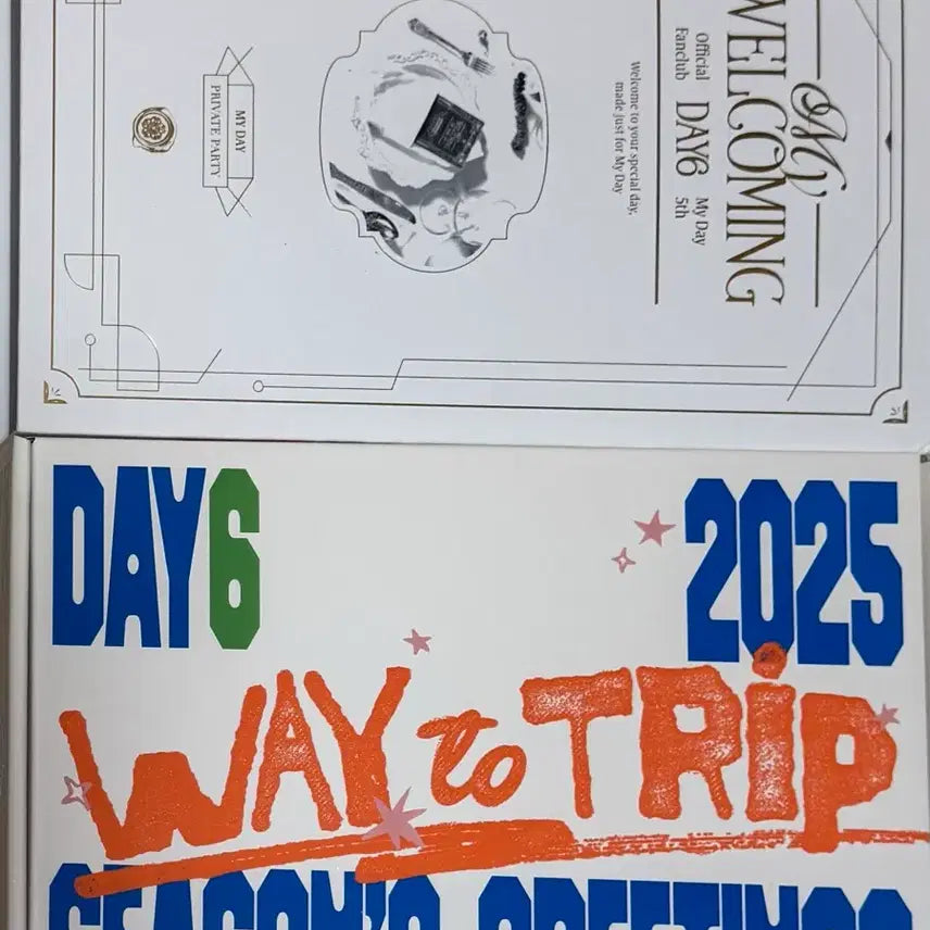 (일괄 양도) 데이식스 2025 시즌그리팅 시그 마이데이 5기 키트