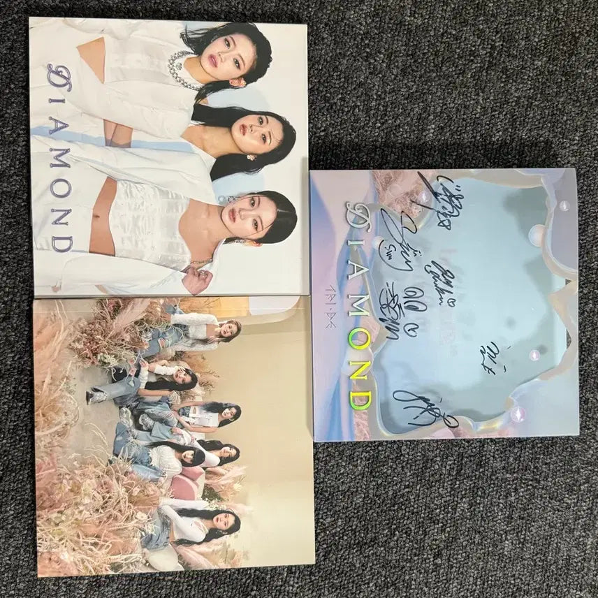 [SOLD OUT] 트라이비 Diamond 친필 싸인 앨범 판매합니다.