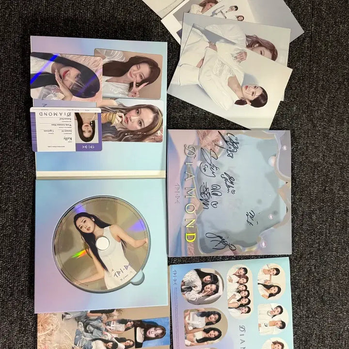 [SOLD OUT] 트라이비 Diamond 친필 싸인 앨범 판매합니다.