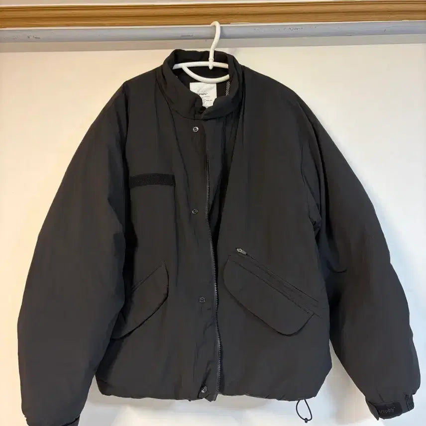 [BUNJANG] Code:Graphy US-ARMY Military Padded Jumper / 코드그라피 밀리터리 US-ARMY 패딩 점퍼 블랙M