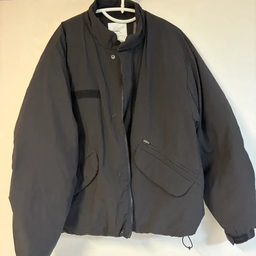 [BUNJANG] Code:Graphy US-ARMY Military Padded Jumper / 코드그라피 밀리터리 US-ARMY 패딩 점퍼 블랙M