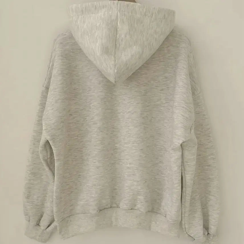 [BUNJANG] Ably Fleece Lined Half Zip Hoodie / 에이블리 반집업 기모 후드티