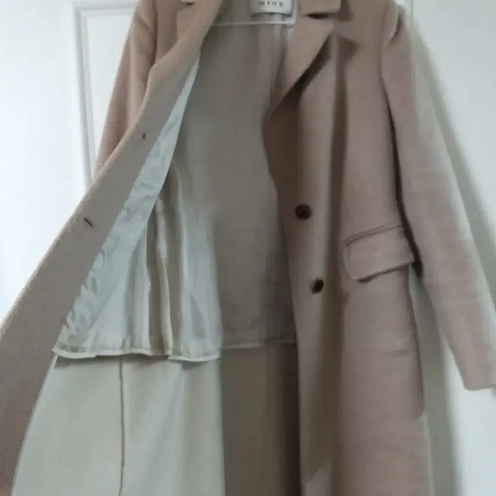 [BUNJANG] MINE 100% Cashmere Coat / 한섬 MINE 100% 캐시미어 코트
