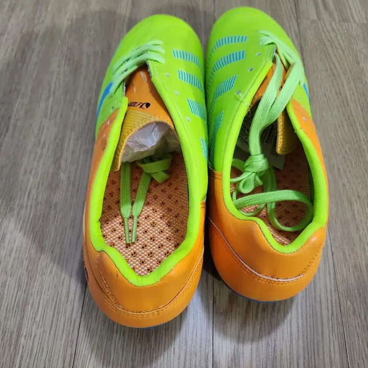 [BUNJANG] Hummel Soccer Cleats Lime/Orange / 험멜 축구화 라임/오렌지색상