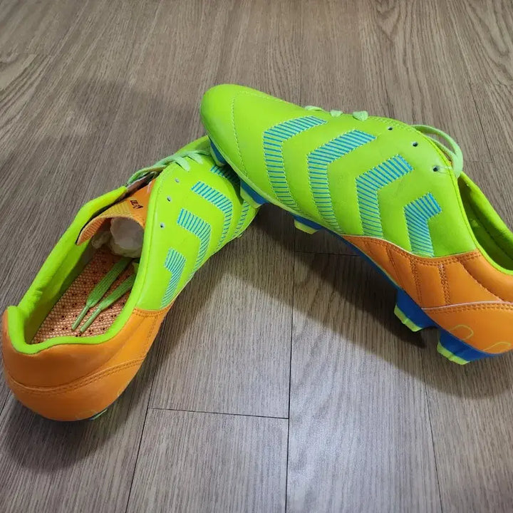 [BUNJANG] Hummel Soccer Cleats Lime/Orange / 험멜 축구화 라임/오렌지색상