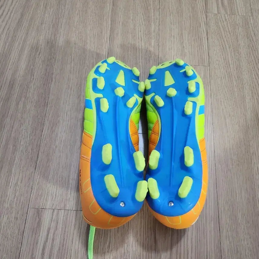 [BUNJANG] Hummel Soccer Cleats Lime/Orange / 험멜 축구화 라임/오렌지색상
