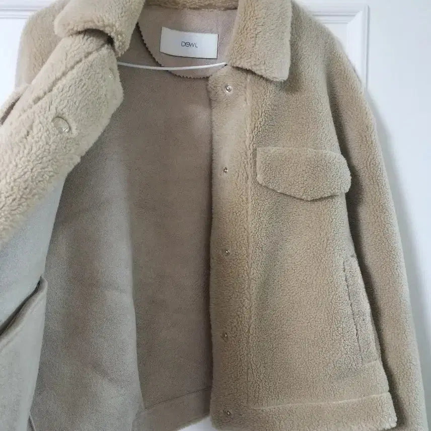 [BUNJANG] DeWL Boucle Fleece Jacket / 듀엘 부클 뽀글이 자켓