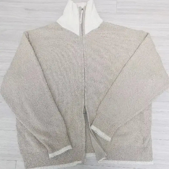 [BUNJANG] Allys Knit Zip-up Jacket / 알리스 니트 집업 거의새것