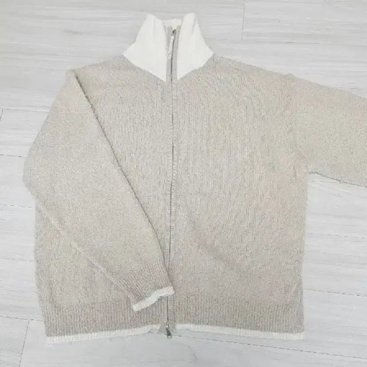 [BUNJANG] Allys Knit Zip-up Jacket / 알리스 니트 집업 거의새것