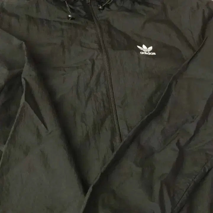 [BUNJANG] Adidas Black Windbreaker Jacket / 아디다스 바람막이 원가 14-15만원