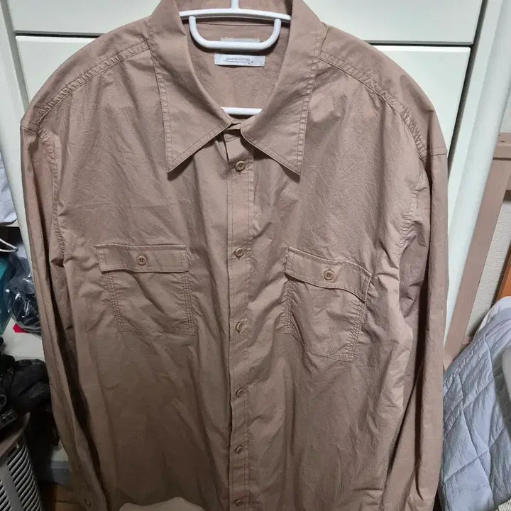 [SOLD OUT] 미나브 빅카라 페이퍼 오가닉코튼 셔츠 XL