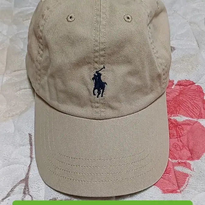 [BUNJANG] Unbranded Cap / 폴로 면모자 조임줄수선됨 57cm