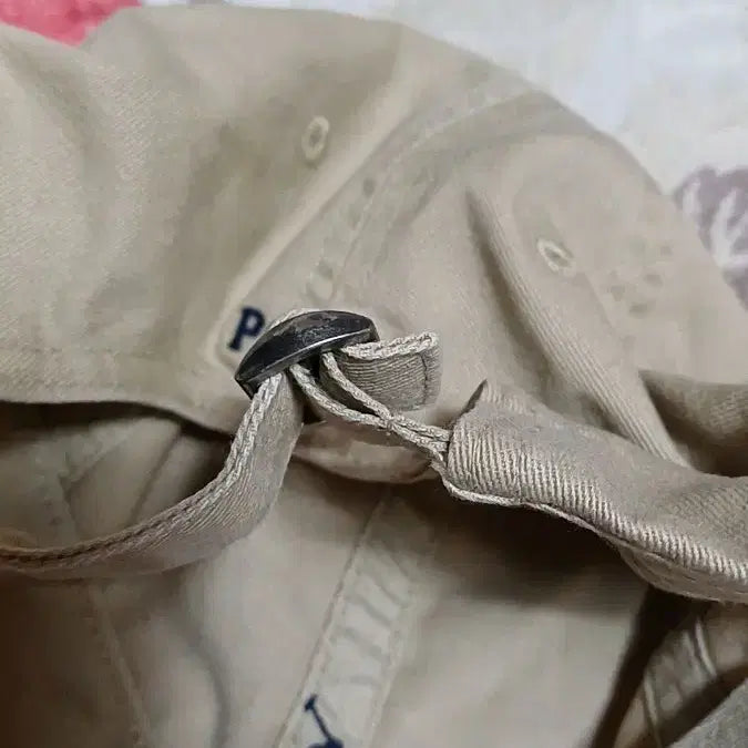 [BUNJANG] Unbranded Cap / 폴로 면모자 조임줄수선됨 57cm