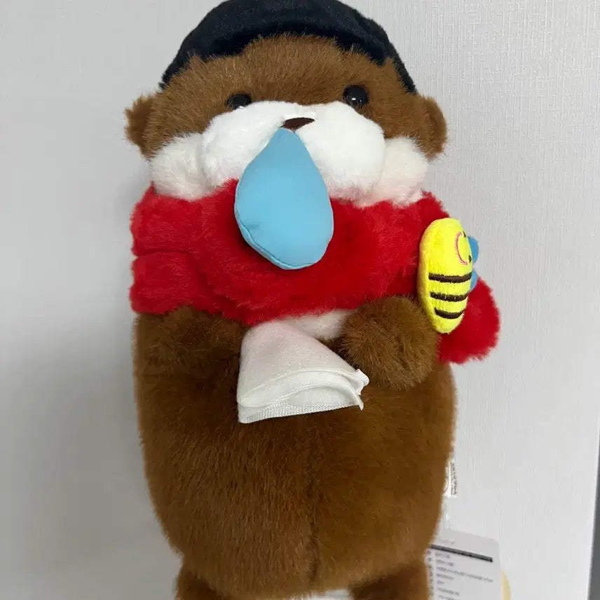 [SOLD OUT] 코 찔찔 우소우소짱 다크브라운 인형 27cm
