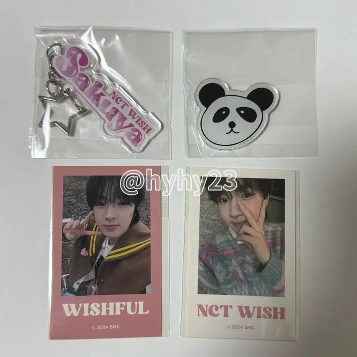 [BUNJANG] NCT WISH Sakuya Raffle Kuji Set / 엔시티 위시 nctwish 래플 쿠지 사쿠야 세트 위시풀