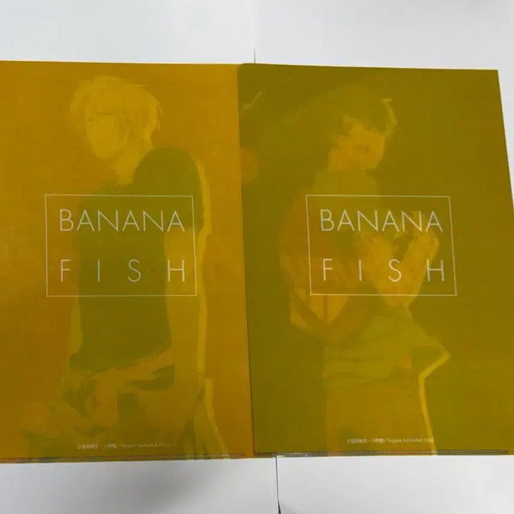 [BUNJANG] Banana Fish Clear File Bundle Set / 바나나피쉬 클리어파일 2종 일괄 애쉬 에이지 피규어 아크릴